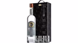 Chất rượu Vodka Beluga Gold Line tinh khiết ủ 90 ngày