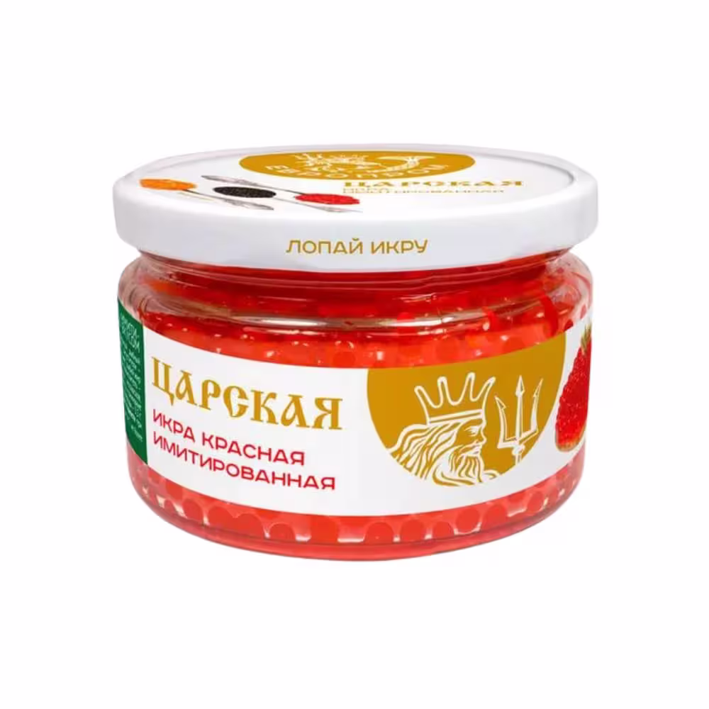 Trứng cá đỏ nhân tạo Tsarskaya Osobaya 220g chính hãng nhập khẩu Nga