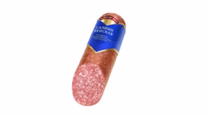 Salami Klinsky MK 300g Chi tiết bao bì Salami Klinsky MK 300g