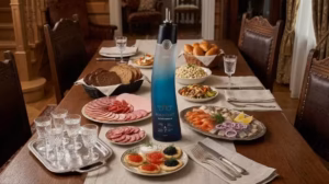 Salami Klinsky MK 300g Salami Klinsky MK 300g ăn kèm bánh mì và đồ uống