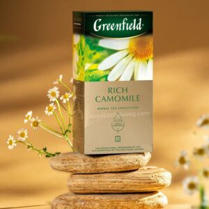 Trà thảo mộc hoa cúc Nga Greenfield Camomile Meadow