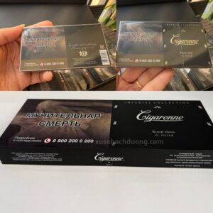 cigaronne royal slims xl filter Black Russia