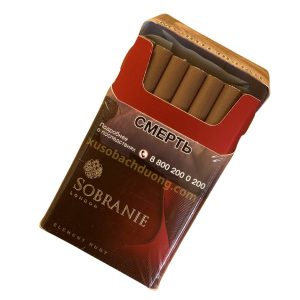 Thuốc lá Sobranie Element Ruby Nga