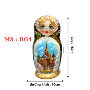 Búp Bê Gỗ Matrioska Nga