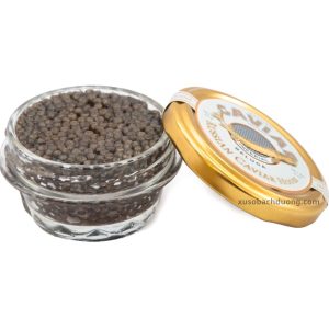 Trứng cá tầm đen Beluga Caviar Russian House