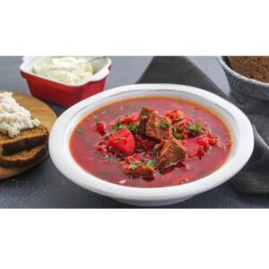 Soup củ cải đỏ của Nga