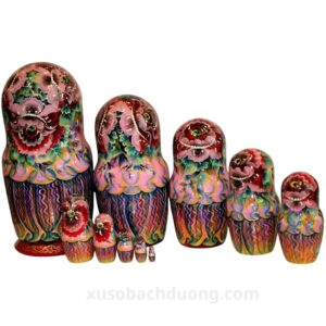 búp bê Nga bộ 10 con