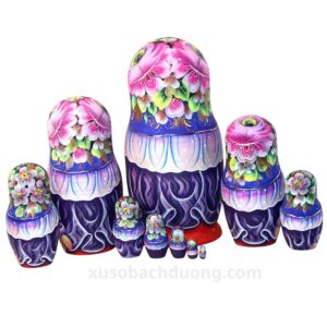Búp bê gỗ Matryoshka nữ hoàng tuyết