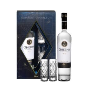 Rượu Vodka Onegin Водка Онегин hộp ly 700ml