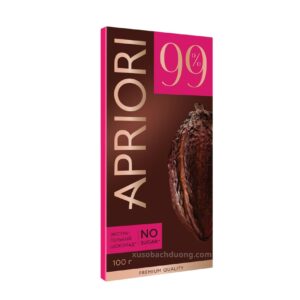 Socola đắng nguyên chất 99% Apriori 100g