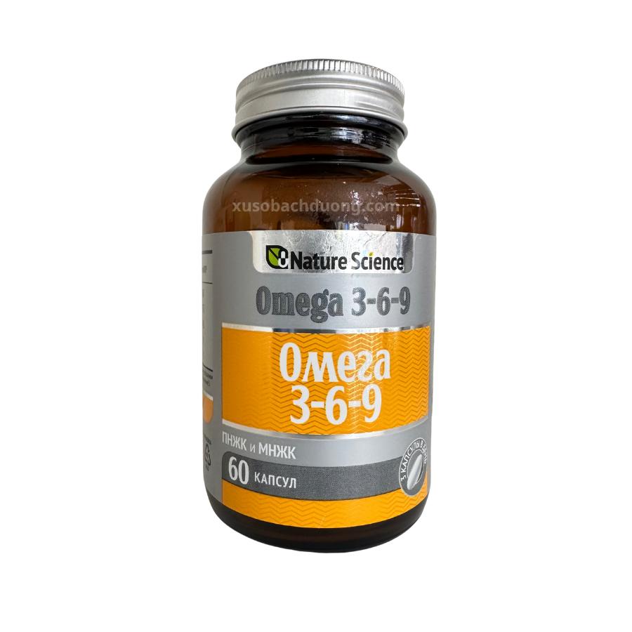 Omega 3 6 9 Nature Science 60 viên