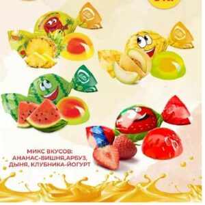 Kẹo dẻo Nga mix 500g