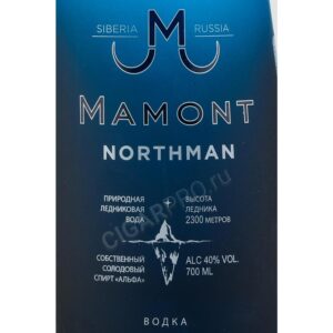 Vodka Mamont Northman 700ml