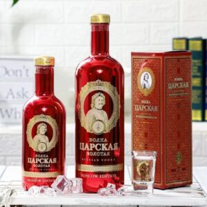 rượu vodka sa hoàng mầu đỏ