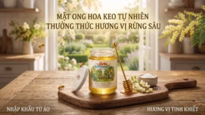 Mật ong hoa keo Darbo 500g Huong dan pha mat ong hoa keo Darbo voi nuoc am duoi 35 do C