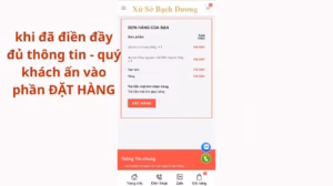 Quý khách vào Đặt Hàng là đã hoàn thành