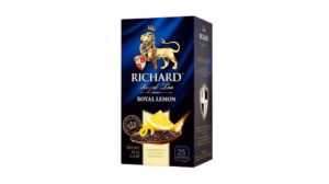 Trà Đen Richard Royal Lemon Chanh Vàng Hương Thảo 25 Túi Lọc Combo trà chiều hoàng gia Nga gồm trà đen Richard và bánh kẹo socola Nga nhập khẩu