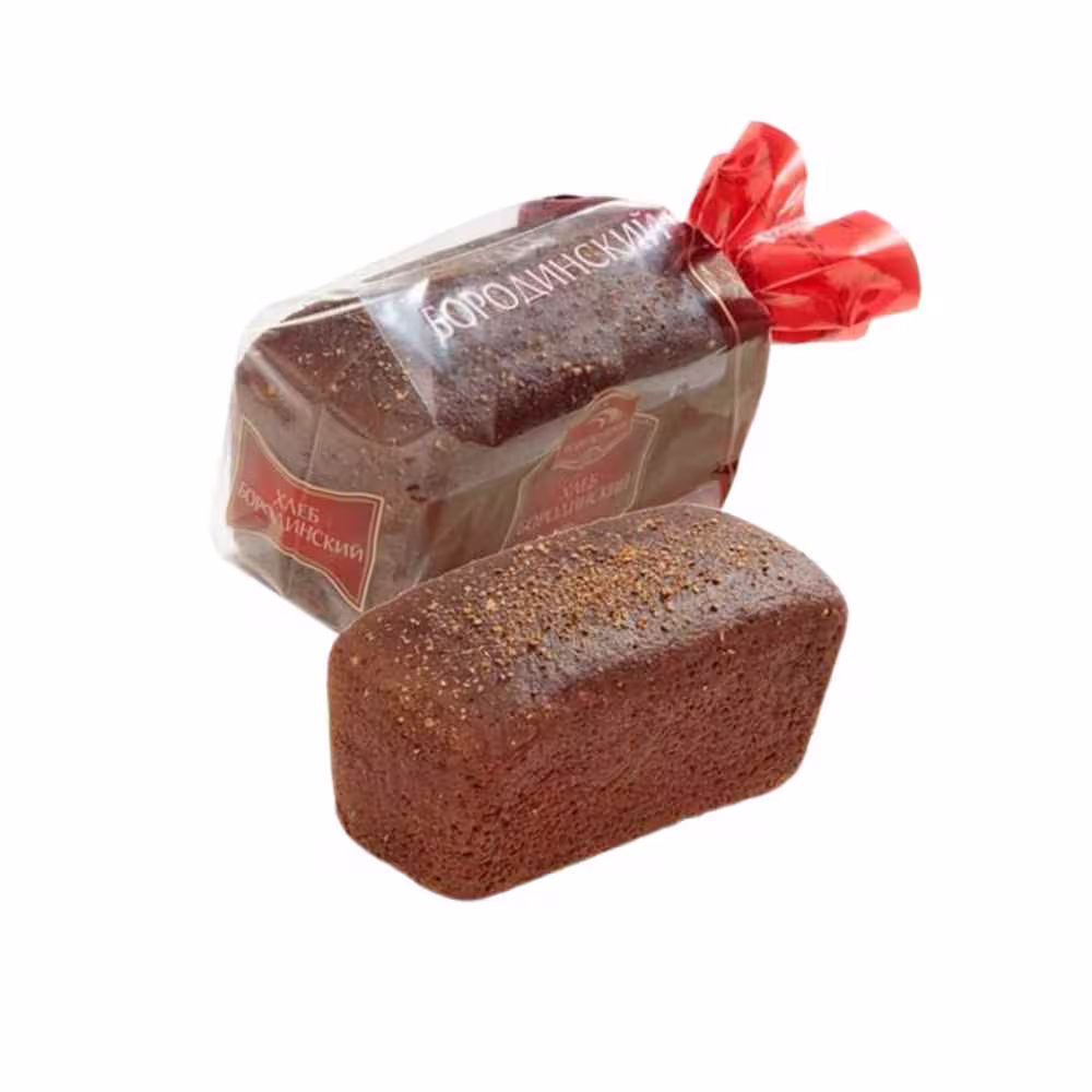 Ổ bánh mì đen Nga Borodinsky 800g chính hãng nguyên vẹn
