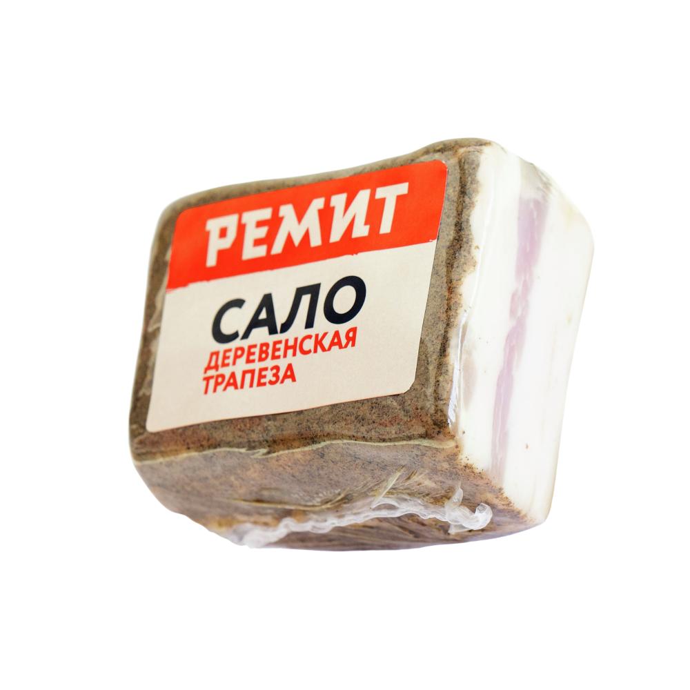 Mỡ muối Nga Remit 250g chính hãng Mỡ muối Nga Remit khối 250g đóng gói hút chân không