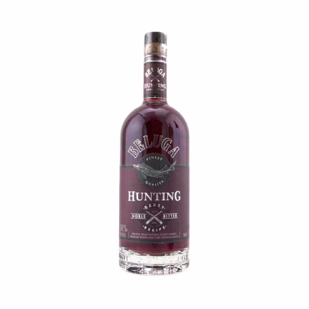 Chai rượu Beluga Hunting Berry 700ml chính hãng Nga