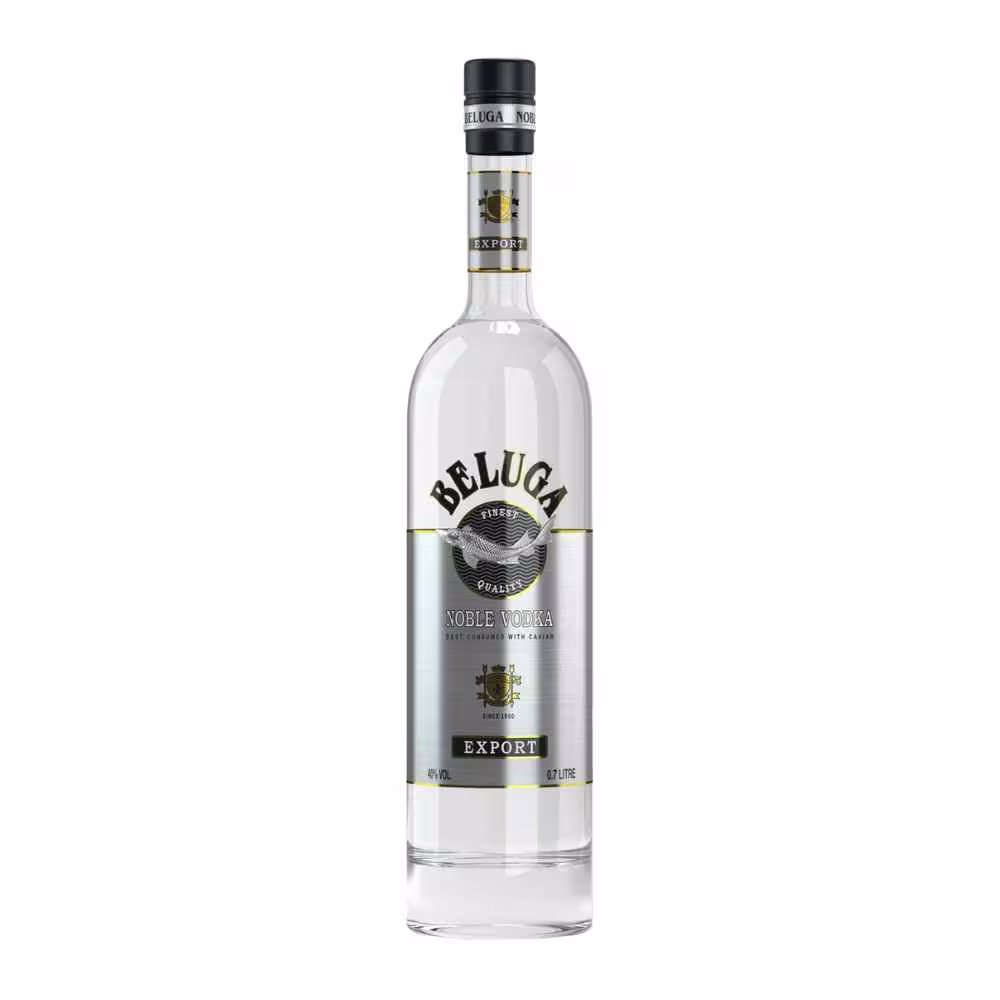 Chai rượu Vodka Beluga Bạc Noble 700ml chính hãng của Nga