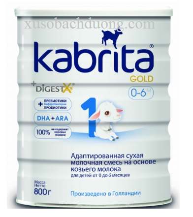 sữa dê Kabrita số 1 800g