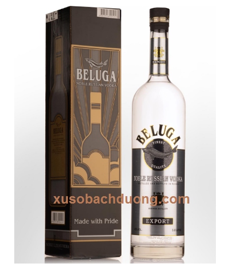 rượu vodka beluga 3 lít