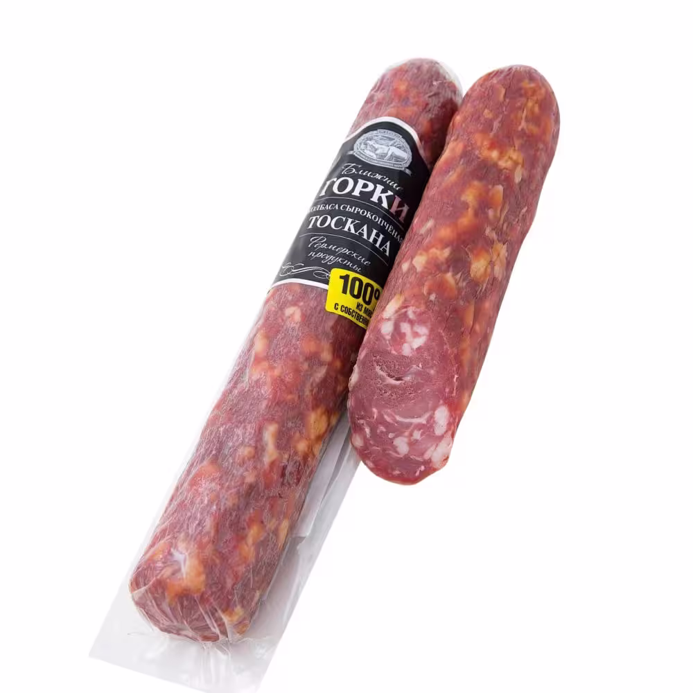 Salami Toscana Blizhnie Gorki nguyên cây 500g chính hãng Nga