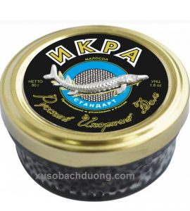 Trứng Cá Tầm Đen Caviar Russian 50g