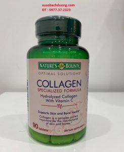 Viên uống bổ sung Collagen với Vitamin C Nga