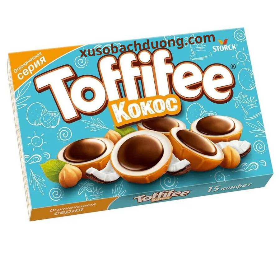 Kẹo Socola Caramen Toffifee vị dừa 125g