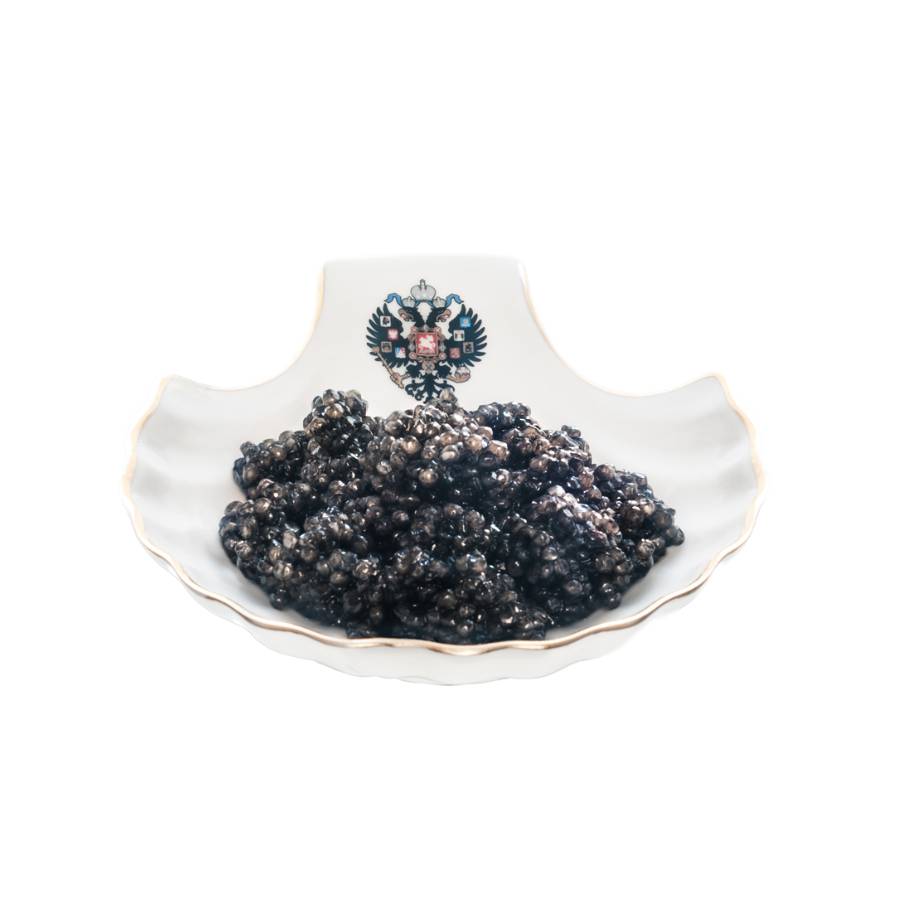 Đĩa Tsarsky để trứng cá tầm Caviar