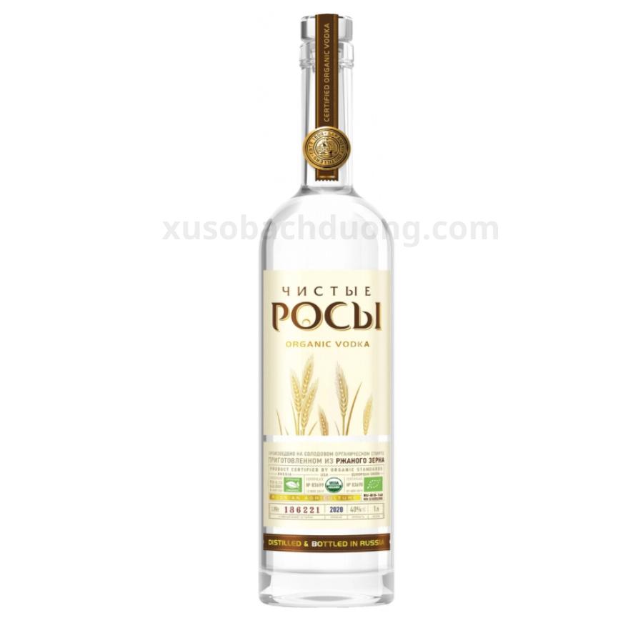 Rượu vodka hữu cơ Pure Dews 700ml