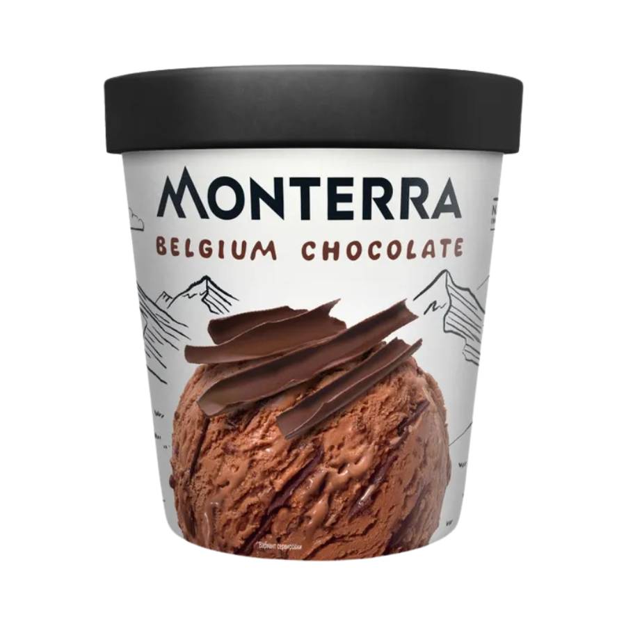 Kem Nga Monterra socola Bỉ 480ml