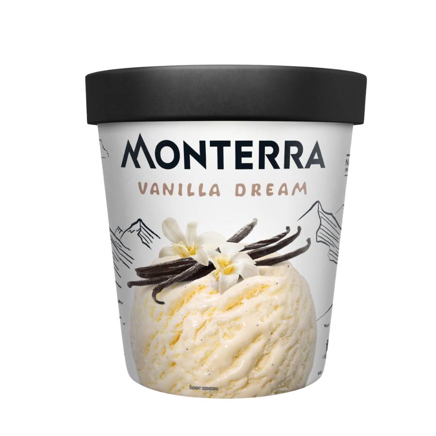 Kem Nga Monterra vị Vani hộp 480ml