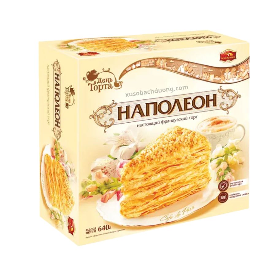 Bánh ngàn lớp Cheryomushki Napoleon 640 g